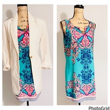 Pink Owl Sheath Dress