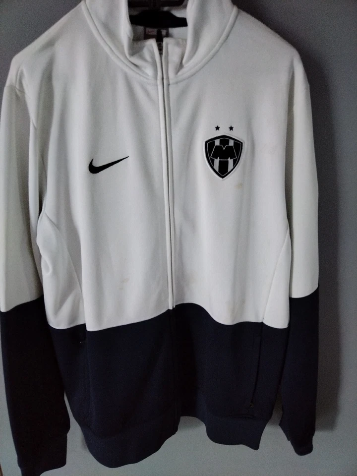 Chaqueta Rayados De Monterrey Nike Vintage Manga Larga Talla L Foto 2 de 4