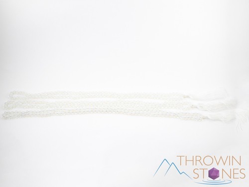 OPALITE Crystal Necklace, Mala - Handmade Jewelry, Beaded Necklace, E1814 - Picture 9 of 10
