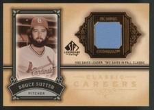 2005 SP Legendary Cuts Classic Careers Patch Bruce Sutter St. Louis Cardinals
