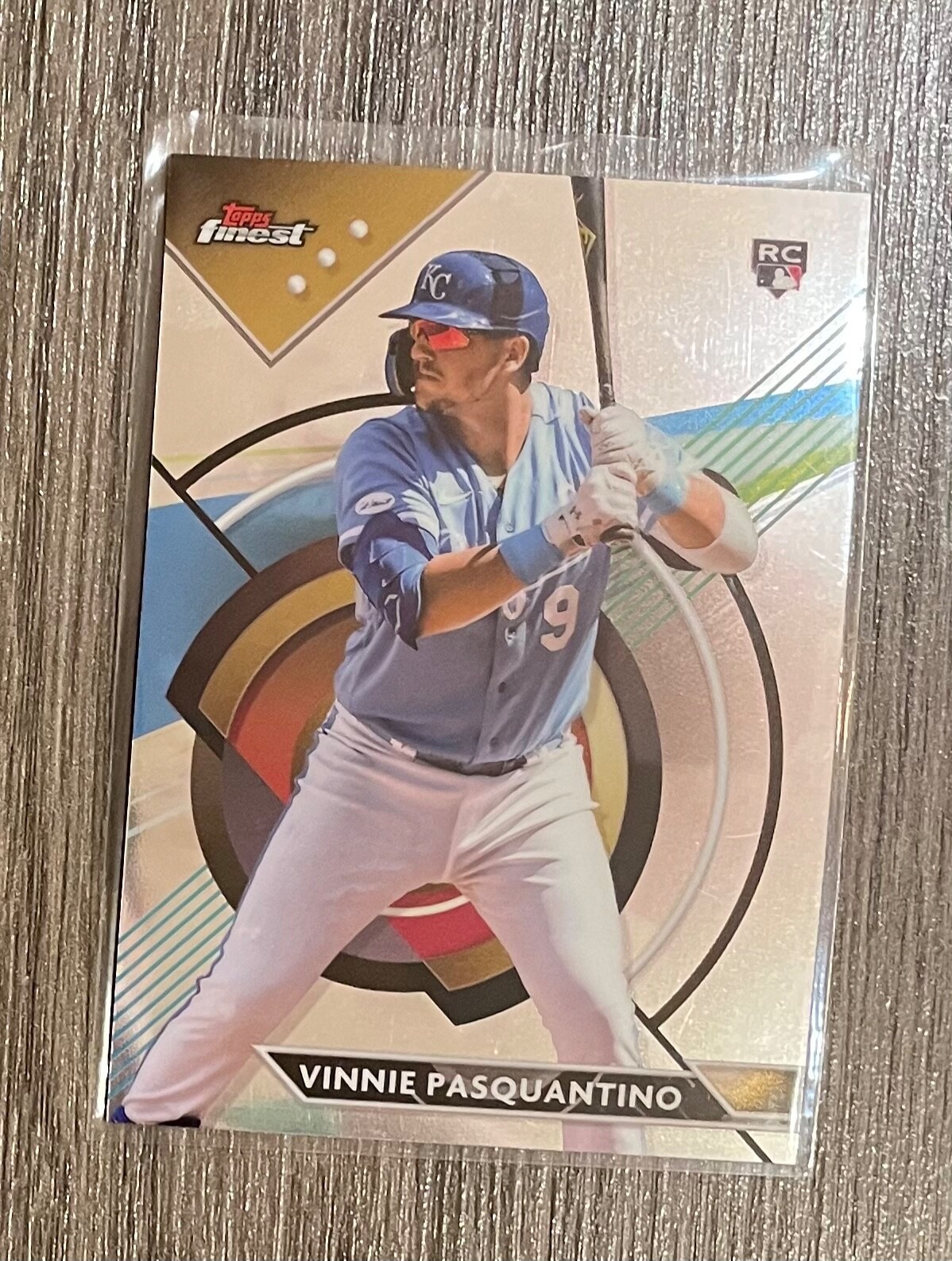 2023 Finest Base #65 Vinnie Pasquantino - Kansas City Royals