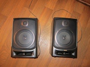 vintage sanyo floor speakers