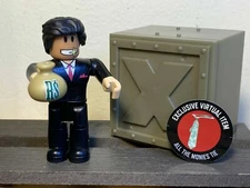 Roblox Series 10 Jailbreak Corporate Bailout w/ unused code All the Monies Tie