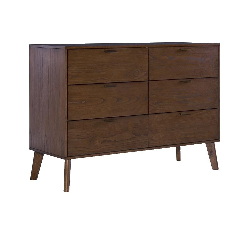 Chapa de Madera Marrón Dresser cómodas y cómodas