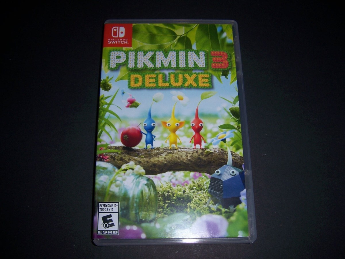Authentic Box Case ONLY Replacement Nintendo Switch for Pikmin 3