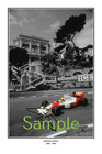 Ayrton Senna Brasil F1 World Champion large signed 12x18 inch photograph poster
