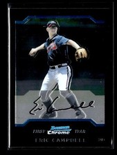 2004 Bowman Draft Picks & Prospects Chrome #BDP71 Eric Campbell Atlanta Braves