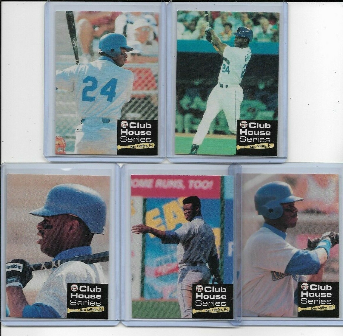 FILA 1992 FRONT ROW GRIFFEY CLUB HO complete set 1 10 All in new toploaders