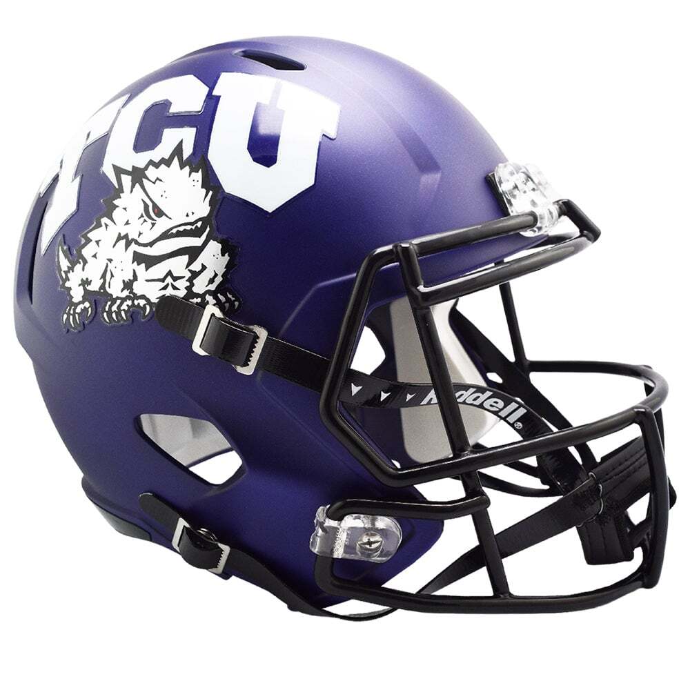 TCU Horned Frogs Purple Riddell Speed Full Size Replica Football
