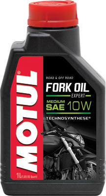MOTUL FORK OIL 1 LITER MEDIUM 10W 100% Synthetic 105930