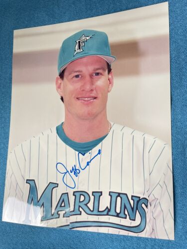 JEFF CONINE AUTOGRAPHED HAND SIGNED PERSONALLY ACQUIRED 8X10 PHOTO FLA MARLINS - Picture 2 of 4