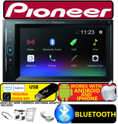 2010-12 FORD FUSION TOUCHSCREEN PIONEER BLUETOOTH USB AUX CAR RADIO STEREO PKG