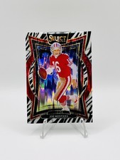 2024 Panini Select - Joe Montana - Zebra Shock - #70 