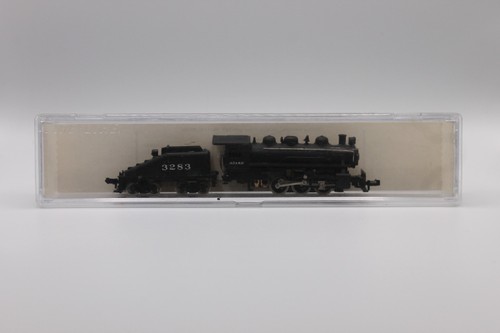 Locomotora de vapor realista escala N 3283 con motor de tren Tender AT&SF Santa Fe | Zustand: Used