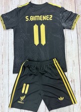 Youth Mexico Gimenez Jersey And Short Set Kids Soccer Kits LARGE 28 10-12