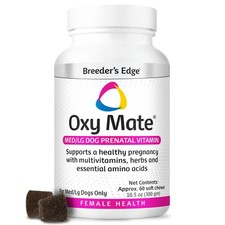 Breeders Edge Oxy Mate- Prenatal Supplement- For Medium Large Dogs- 60ct Soft Breeders Edge Oxy Mate- Prenatal Supplement- For Medium Large Dogs- 60ct Soft