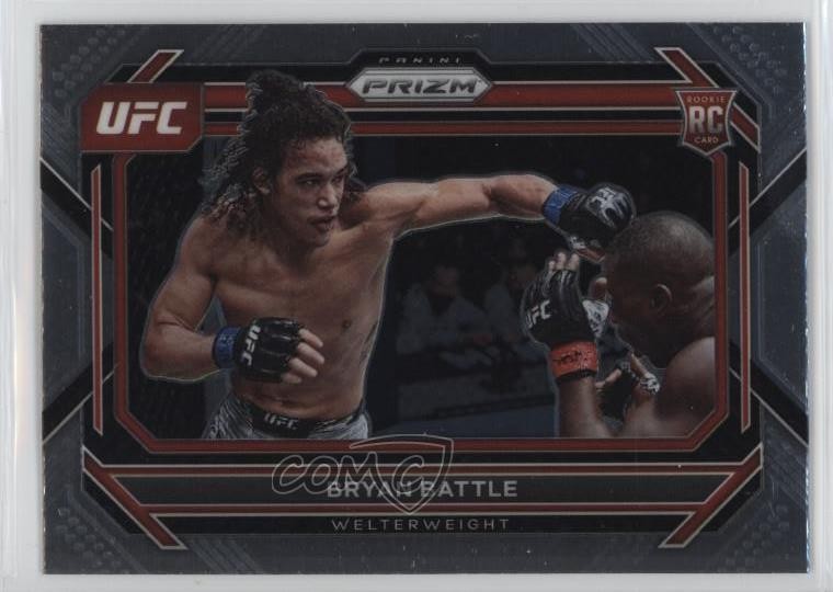 2023 Panini Prizm UFC Bryan Battle #58