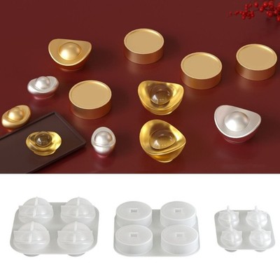 Beginner Friendly Silicone Mold Handmade Copper Coin and Prosperity Ingots