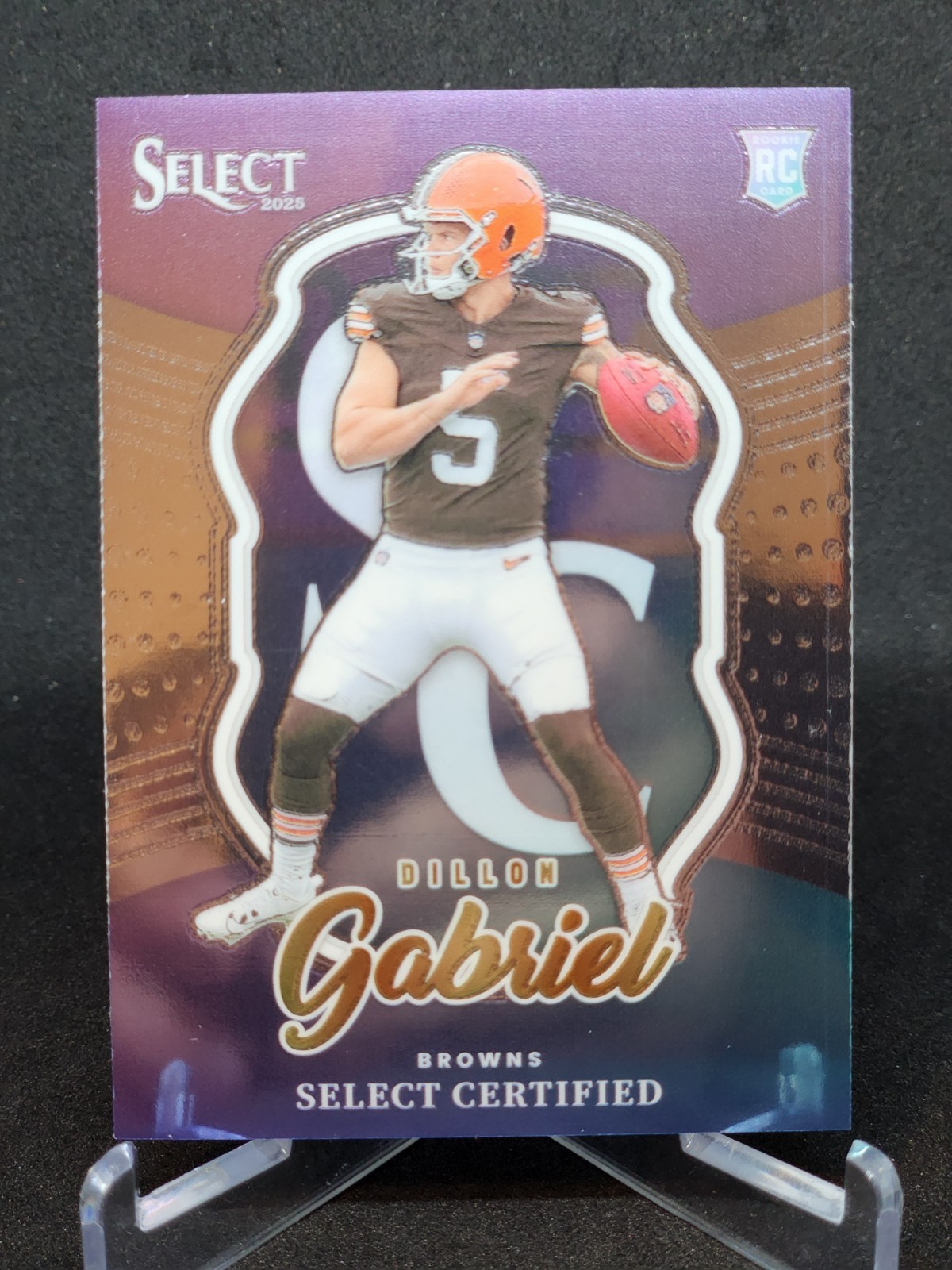 2025 Panini Select - Select Certified Rookies Dillon Gabriel #11 (RC)