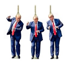 3PCS Donald Dancing Ornaments Daddys Home Ornament Funny Gag Gifts for Presid...