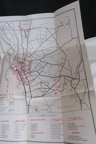 Introducing Manila Booklet - 1952 with Fold-Out Map in Back - Picture 7 of 7