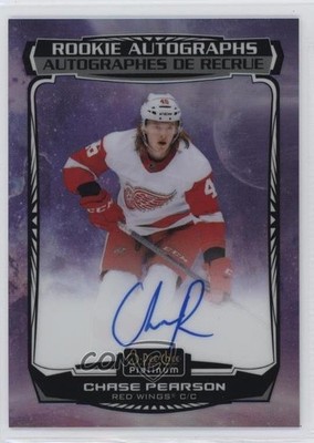 2022-23 O-Pee-Chee Platinum Rookie Cosmic 21/65 Chase Pearson #R-CP Auto y9n