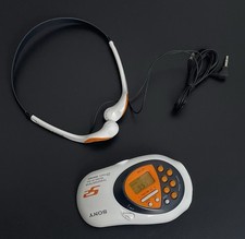 Sony S2 Walkman Sports Digital Radio FM-AM SRF-M80V with MDR-W014 Headphones