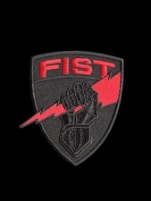 13f Army Forward Observer Fist Patch Fister Field Artillery Red Version