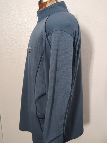 Nike GOLF Quarter Zip Men's Pebble Beach Golf Links Size XXL LONG SLEEVE - Picture 7 of 19