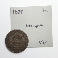 1828 Year Coronet Head US Large Cents (1816-1839) for sale | eBay