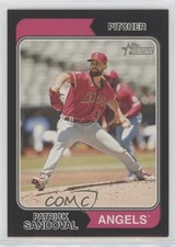 2023 Topps Heritage Black Border /50 Patrick Sandoval #198 fm0