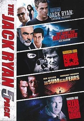 The Jack Ryan 5-Pack [New DVD] Boxed Set, Dolby, Digital Theater System, Dubbe