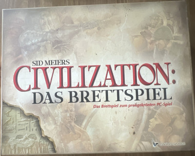 Eagle Games Sid Meiers Civilization Brettspiel Strategie Zivilisation Geschichte