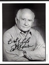 Ed Asner American Actor Original Signed Autograph 8x10 Photo Ed Asner American Actor Original Signed Autograph 8x10 Photo