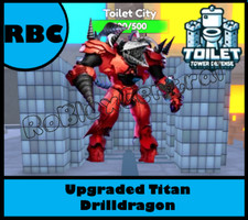 UPGRADED TITAN DRILLDRAGON - CHEAP TOILET TOWER DEFENSE - TTD UNIT