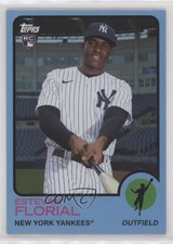 2021 Topps Archives 1973 Topps Blue Foil /25 Estevan Florial #105 0c6