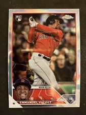 2023 Topps Chrome Update RC Refractor Enmanuel Valdez #USC19 Boston Red Sox