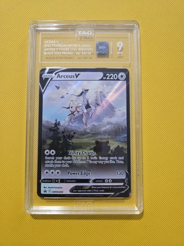 TAG 9 Arceus V Black Star Promo Alt Art #SWSH204 Sword & Shield 2022