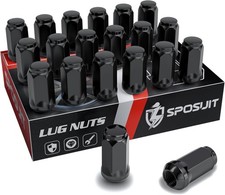 Sposuit M14x1.5 Lug Nuts - Replacement for 2005-2024 Dodge Charger, 2008-2023...