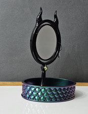 Disney Villains Bath  Body Works Maleficent Body Care Tray With Mirror Ltd Ed