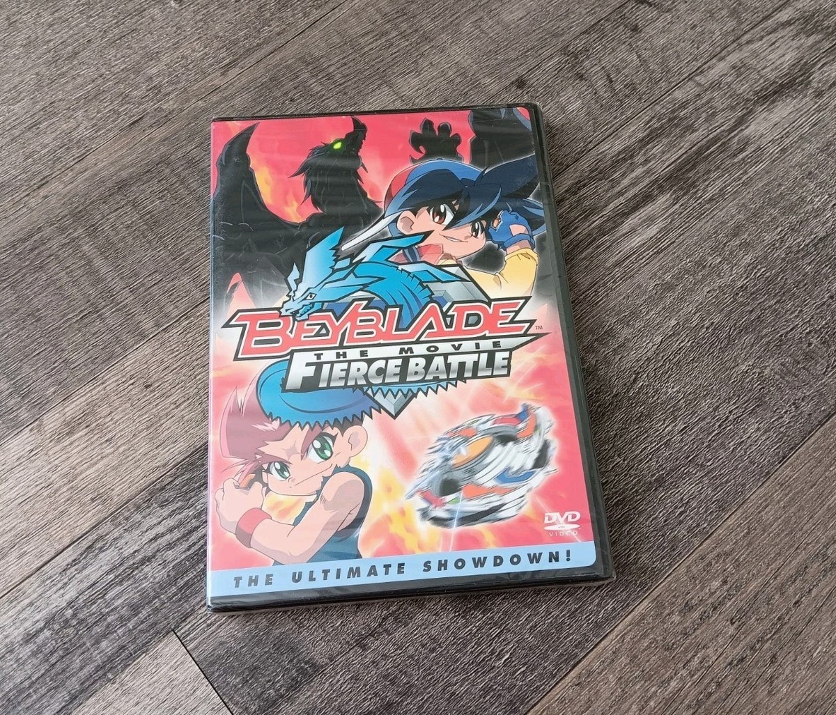 Beyblade The Movie Fierce Battle (DVD 2002) Anime Movie Factory