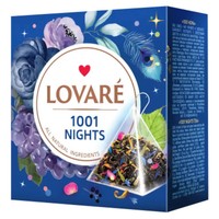 Lovare 1001 Nacht Mischung Aus Schwarzem Und GrüNem Tee Mit FrüChten Und BlüTenb