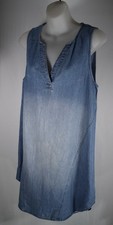 CUPSHE Denim V-Neck Mini Dress Sleeveless Dresses V Neck Dressing Casual Size S