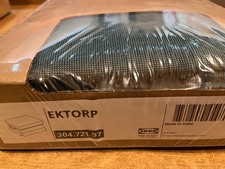 IKEA EKTORP Fußhocker NUR ERSATZBEZUG Totebo dunkeltürkis NEU