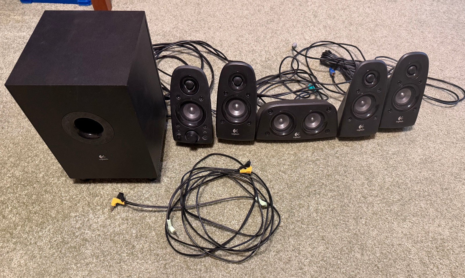 5.1 Home Theater Pc Speaker System + Subwoofer
