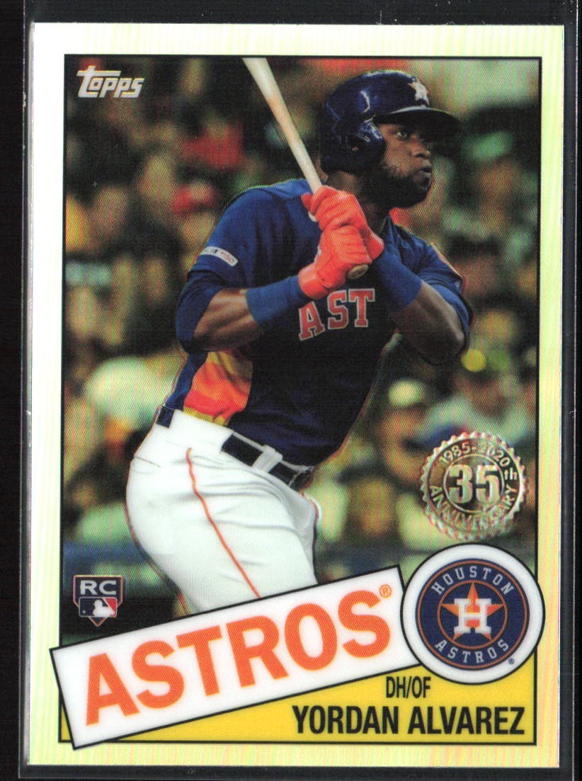 2020 Topps Chrome - Refractor Yordan Alvarez RC #85TC-4