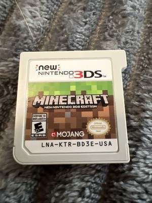 Minecraft New Nintendo 3DS Edition Mojang - Cartridge Only - Tested Working