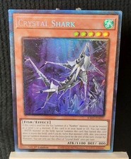 Yu-Gi-Oh! Crystal Shark *PRISMATIC COLLECTOR RARE* RA03-EN031 1st Edition NM/M