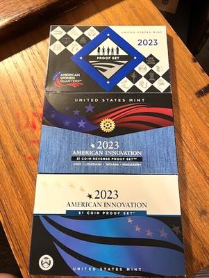 3-2023 Proof Sets (See Description) #20375-2