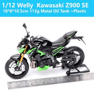 Welly 1/12 Scale Kawasaki Z900 SE 2024 Motorcycle Model Bike Toy